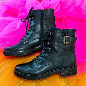 Black Combat Boots